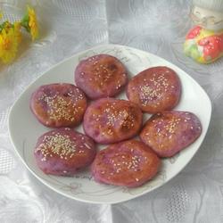 糯米紫薯饼的做法[图]