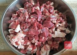 陕北红葱炖羊肉的做法图解3