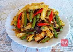 回锅茄子豆角的做法图解11