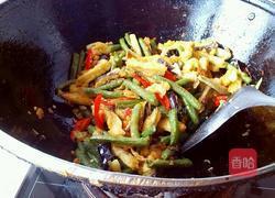 回锅茄子豆角的做法图解10