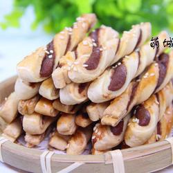 豆沙扭扭酥的做法[图]