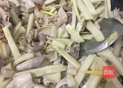 酸笋炒鸡杂的做法图解7