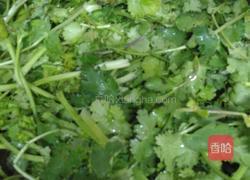 花生牛肉焖香菜的做法图解10