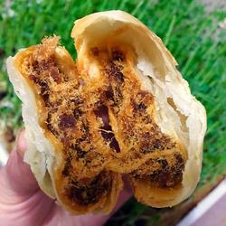 玫瑰肉松饼的做法[图]