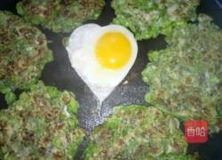 榆钱煎饼的做法图解4