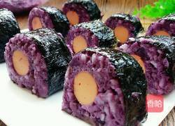 紫薯海苔包饭的做法图解8