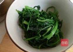 麻酱拌菠菜的做法图解3