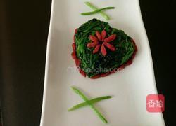 麻酱拌菠菜的做法图解6
