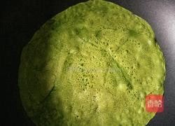 菠菜汁鸡蛋饼的做法图解5