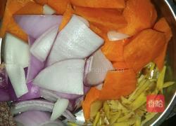 胡萝卜烧鸡的做法图解2