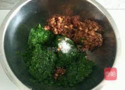苜蓿猪肉饺子馅的做法图解6