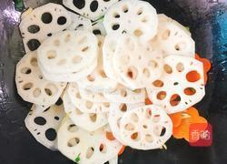 虾仁炒藕片的做法图解10