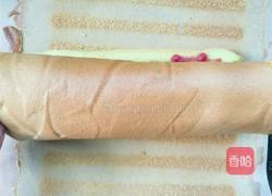 菠菜蛋糕果酱双拼的做法图解12