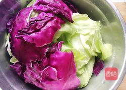 双色蚝油小炒的做法图解1