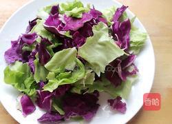 双色蚝油小炒的做法图解2