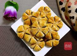 豆沙梅花酥的做法图解21