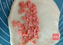 葱香火腿芝士面包的做法图解9
