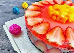 草莓酸奶慕斯蛋糕（电饭锅版）的做法图解15