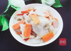 清炒胡萝卜山药的做法图解7