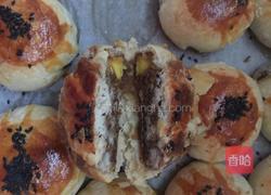 植物油版蛋黄酥的做法图解22