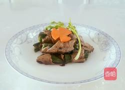 香煎牛肉秋葵卷的做法图解10