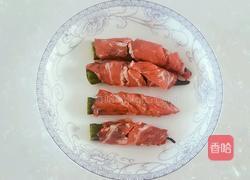 香煎牛肉秋葵卷的做法图解3