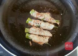 香煎牛肉秋葵卷的做法图解6