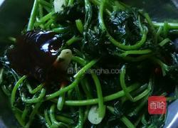 清炒番薯叶的做法图解5