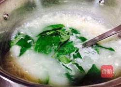 枸杞叶鸡丝粥的做法图解6