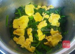 菠菜炒鸡蛋的做法图解9