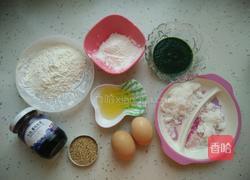 菠菜泥迷你小蛋糕的做法图解3