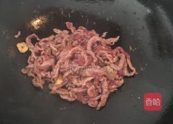 牛肉丝炒豆芽的做法图解4