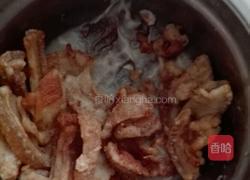 菜干焖猪油渣的做法图解3