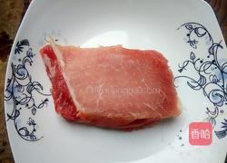 黄瓜青椒肉片的做法图解1