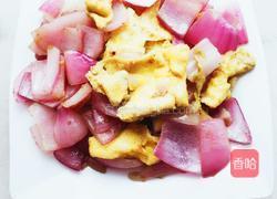 紫皮洋葱炒蛋的做法图解5