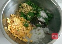 包子……苜蓿鸡蛋粉丝馅的做法图解7