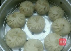 包子……苜蓿鸡蛋粉丝馅的做法图解19
