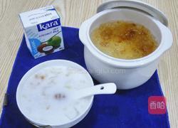 雪燕桃胶椰奶的做法图解9