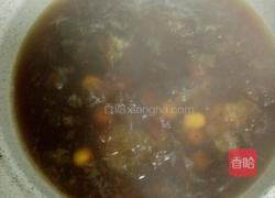 桃胶银耳皂角米雪燕羹的做法图解5