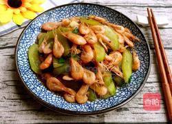 黄瓜炒白米虾的做法图解9