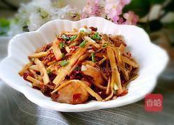 竹笋炒肉的做法图解9