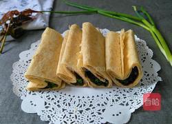煎饼卷香椿芽的做法图解5
