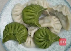 芹菜叶猪肉馅水饺的做法图解6