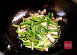 青蒜炒春笋的做法图解7