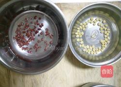 红豆小米豆浆的做法图解2