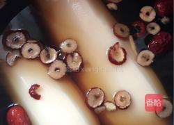 黑糖红枣糯米藕的做法图解6