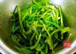 蚝油青椒丝的做法图解4