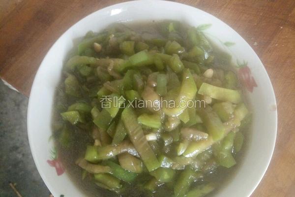 蒜香烧茄子
