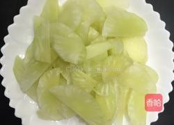 蚝油莴笋的做法图解2