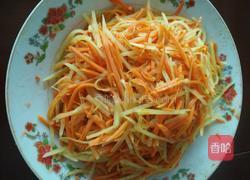 红萝卜炒土豆的做法图解5